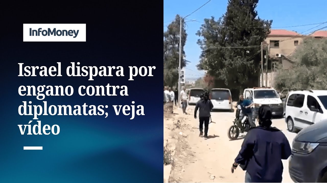 Israel dispara por engano contra diplomatas na Cisjordânia; veja vídeo | InfoMoney News