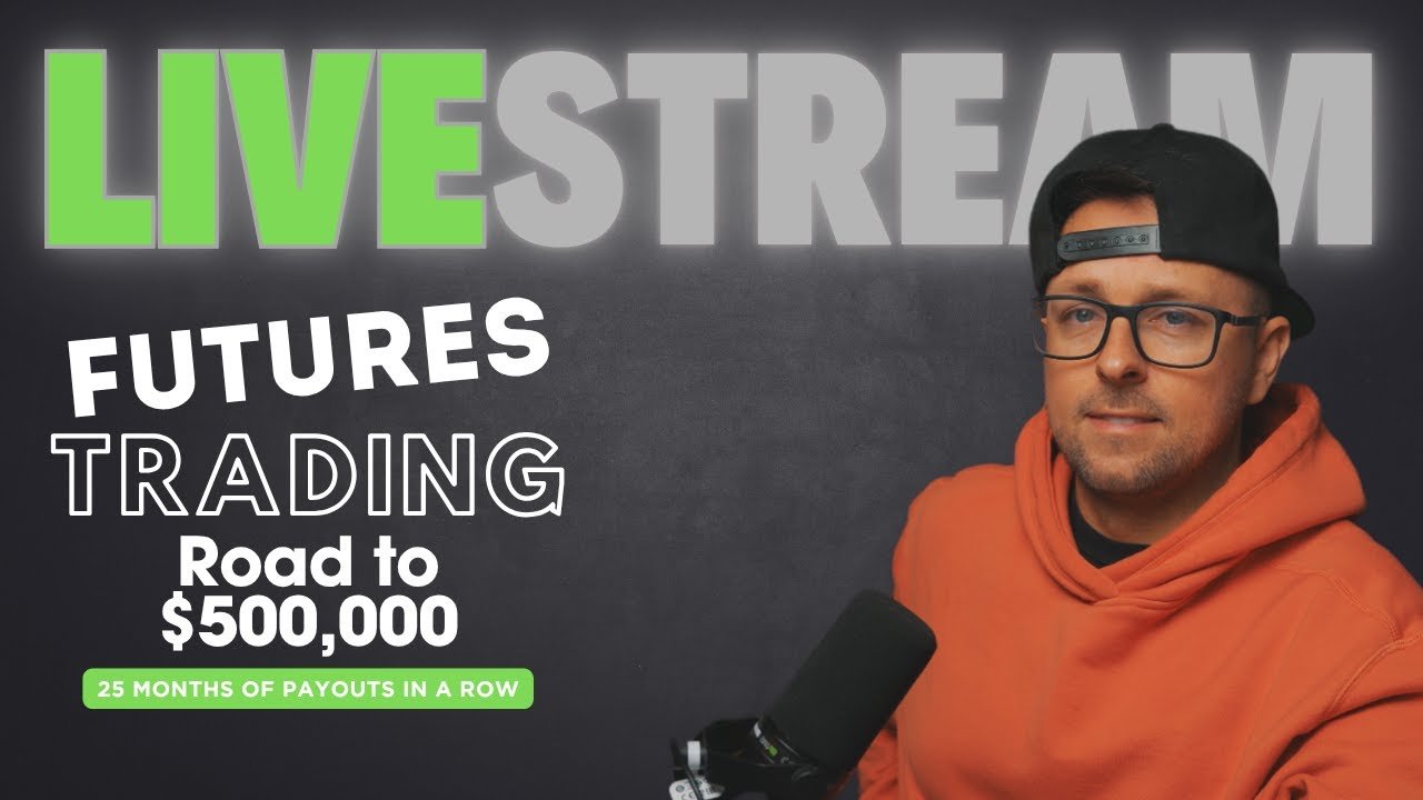 Live Day Trading Futures w/ Funded Accounts.  Giveaways and maybe some eval trading too.