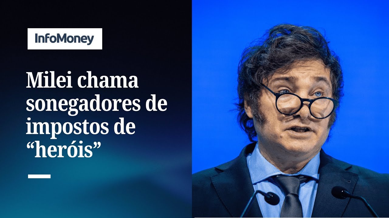 Milei chama sonegadores de impostos na Argentina de “heróis” | InfoMoney News