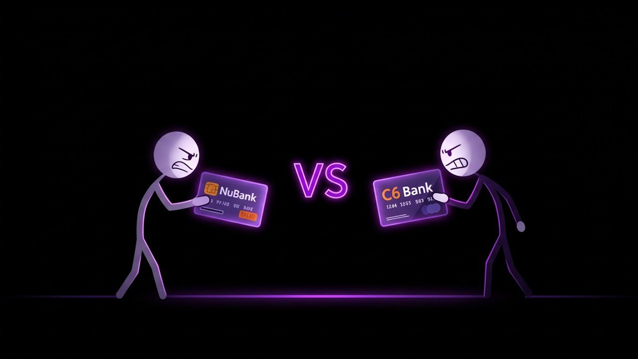 Nubank ou C6 Bank: Onde investir seu dinheiro em 2025?