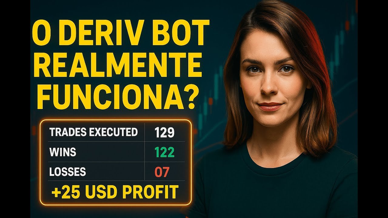 O Bot Deriv Fez $25 em 14 Minutos em Conta Real? Veja com Seus Próprios Olhos!