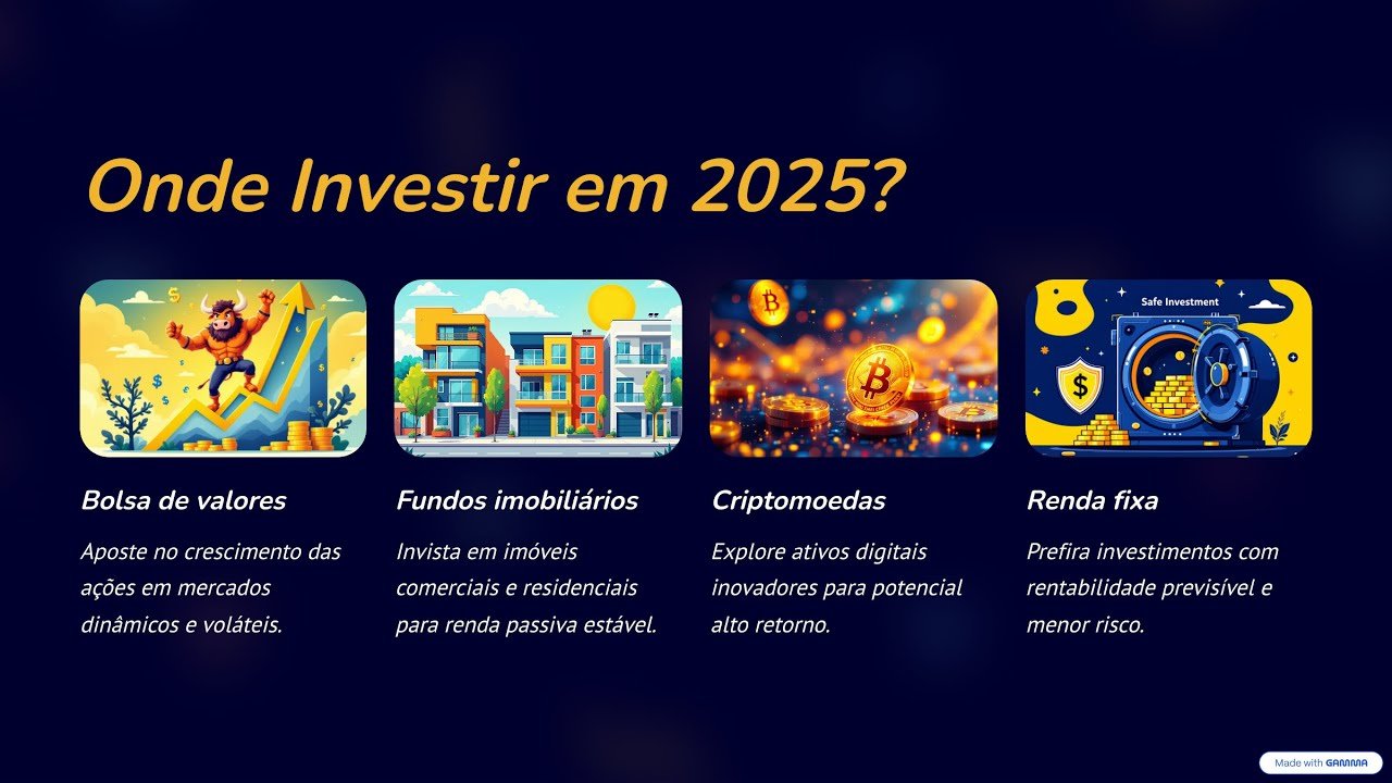 Onde Investir em 2025? | Fuja da Poupança e Faça Seu Dinheiro Render!