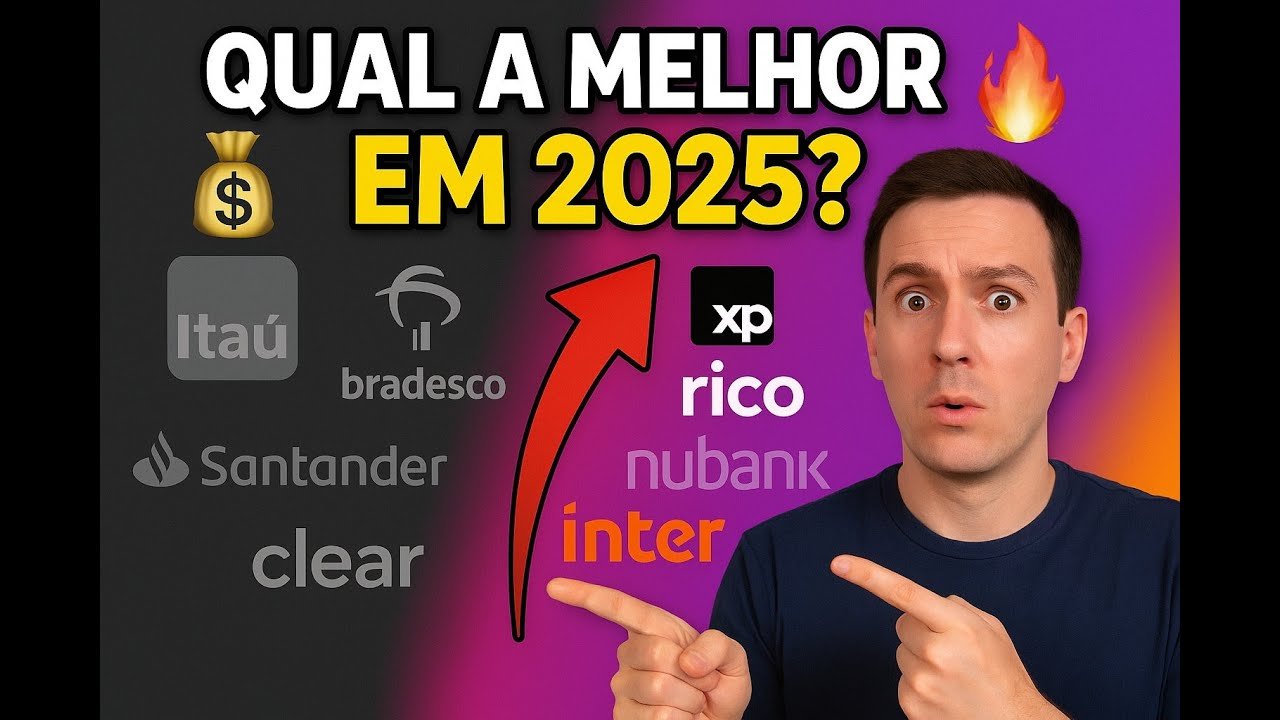 Onde Investir em 2025? O GUIA DEFINITIVO de Bancos e Corretoras