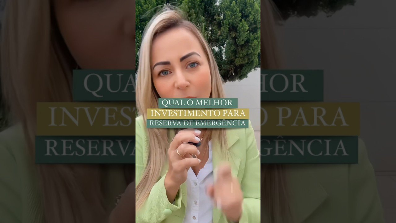 Onde investir melhor investimento para a reserva de emergência? #reservadeemergencia #dinheiro