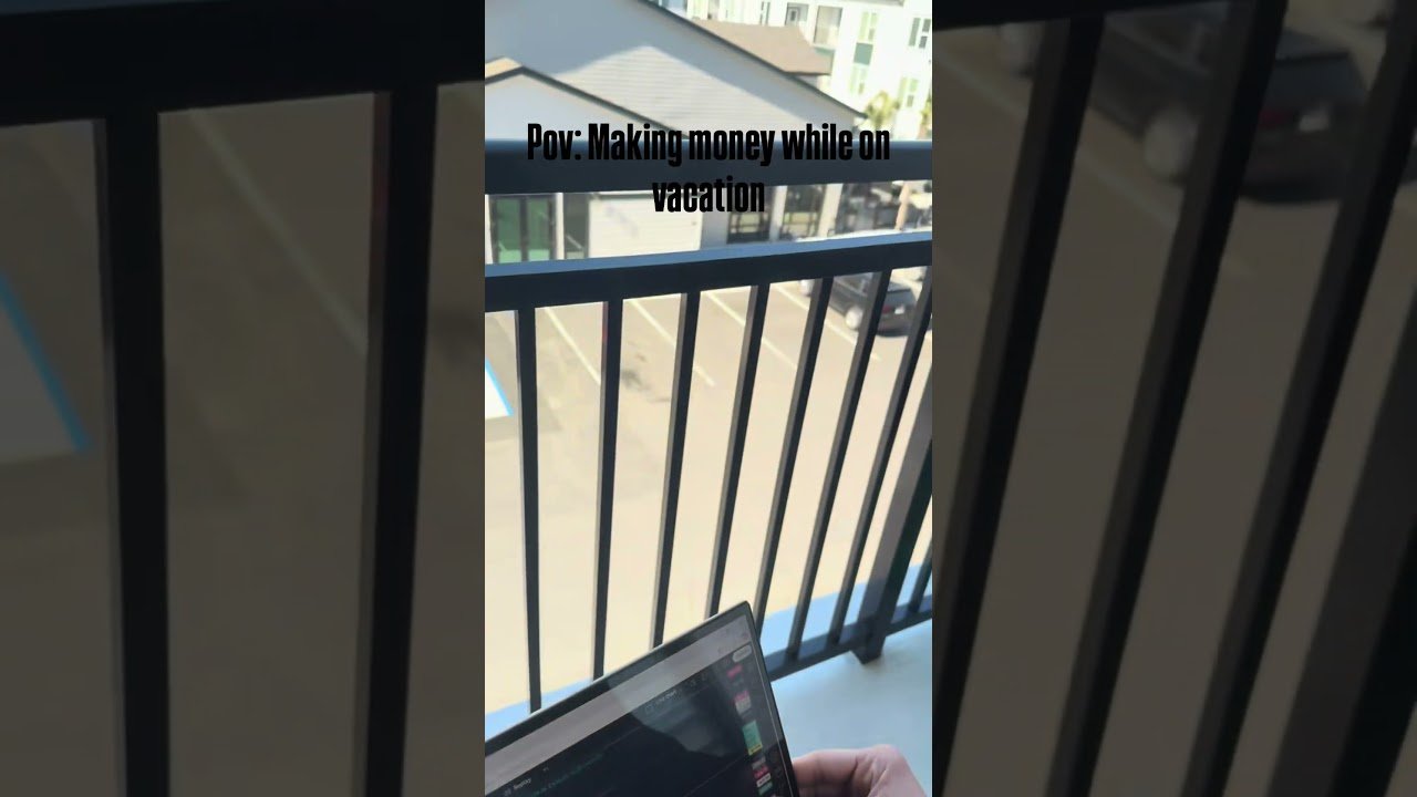 Pov: Making money while on Vacation🌴 #shorts #stockmarket #daytrading #investing #TTMI #ToTheMoon🚀