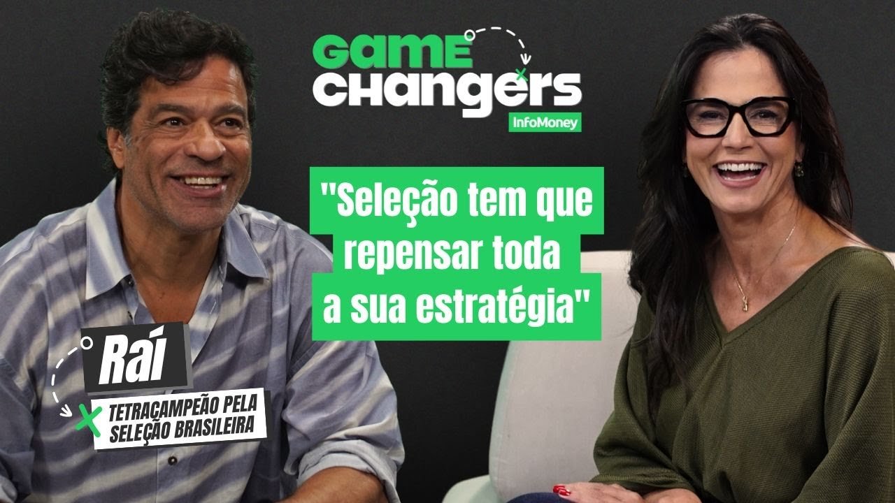 Raí, sobre seleção brasileira: “Deus queira que seja o fundo do poço” | Game Changers InfoMoney #3