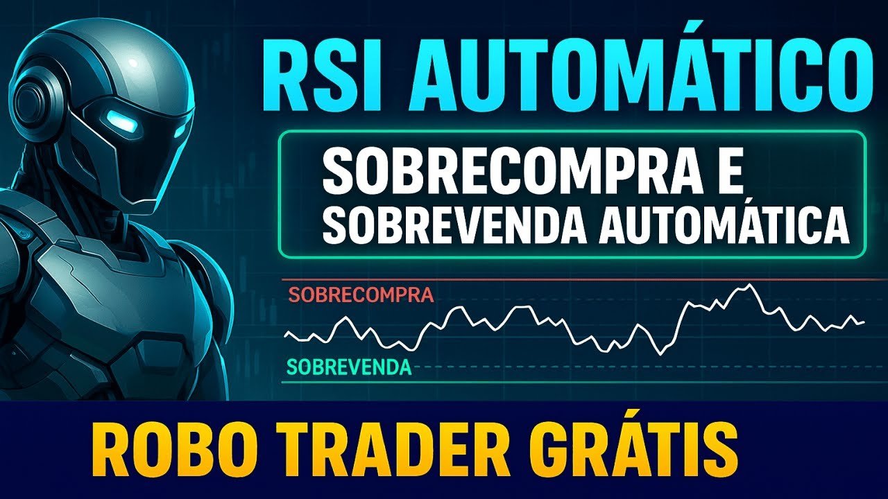 ROBÔ TRADER GRÁTIS com RSI Automático na DERIV! | Sobrecompra e Sobrevenda🔥 – Trader Bots Club
