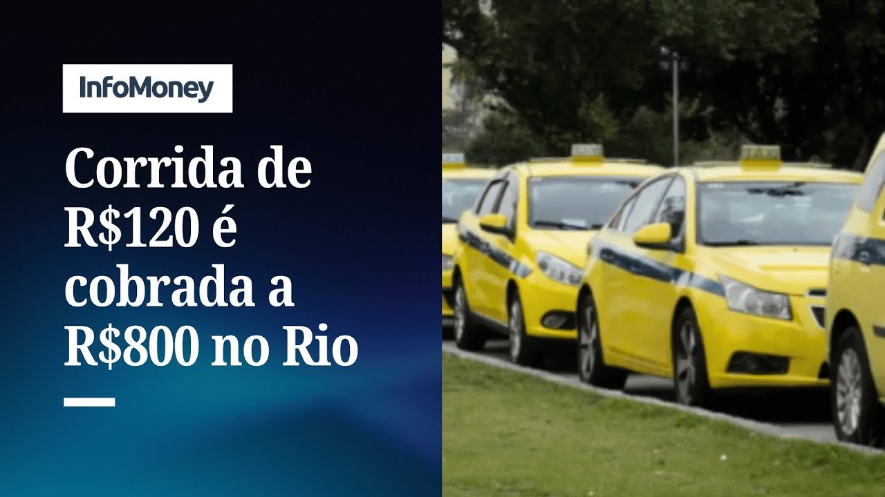 Taxista é levado à delegacia após cobrar mais de R$800 por corrida de R$120 | InfoMoney News