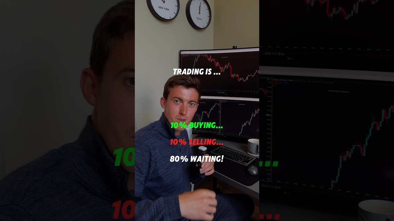 This is what trading actually involves 🤷‍♂️ #daytrading #forextrader  #stockmarket #psychology
