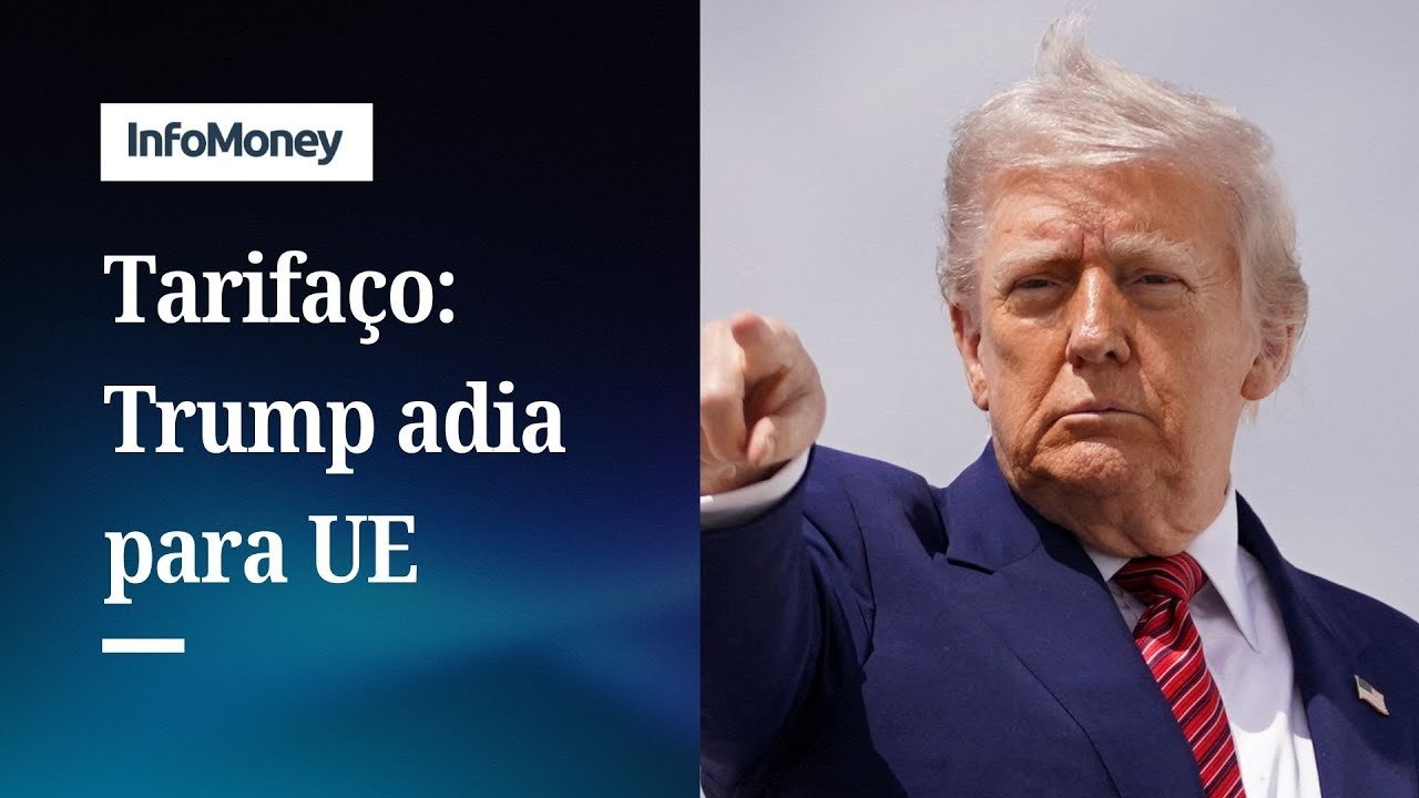 Trump adia tarifa de 50% contra a União Europeia até julho | InfoMoney News