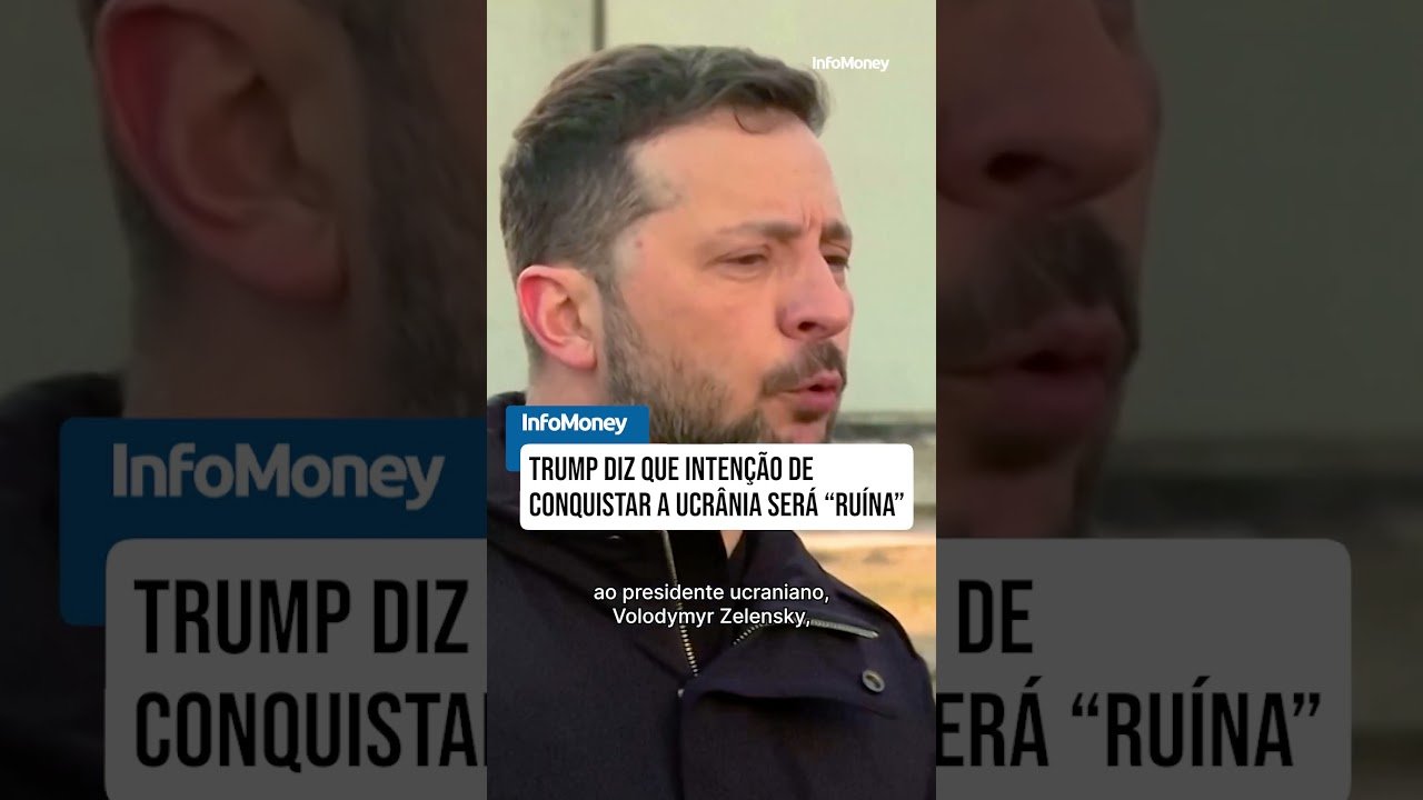 Trump diz que intenção de conquistar Ucrânia será ruína de Putin | InfoMoney News