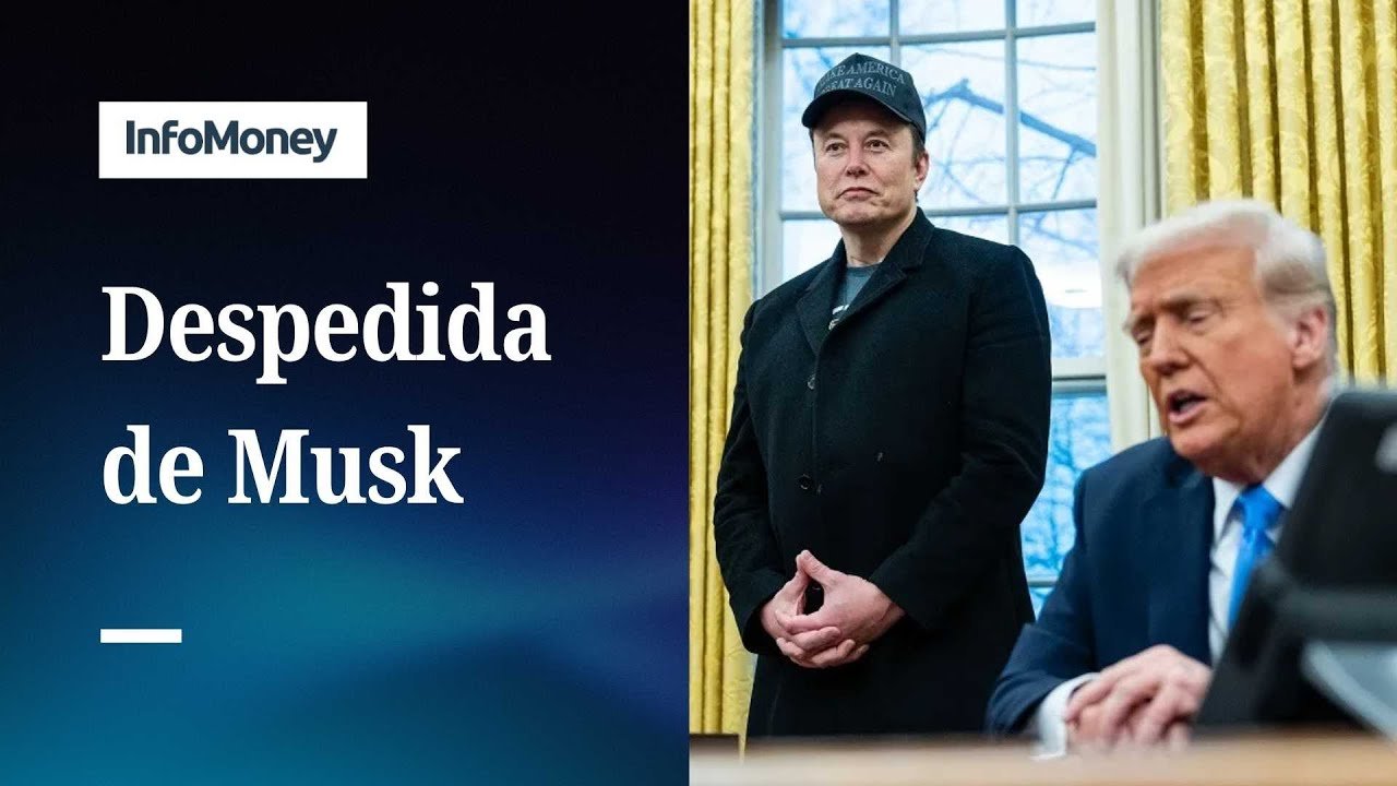 Trump homenageia Musk com entrega de chave em sua despedida do governo americano