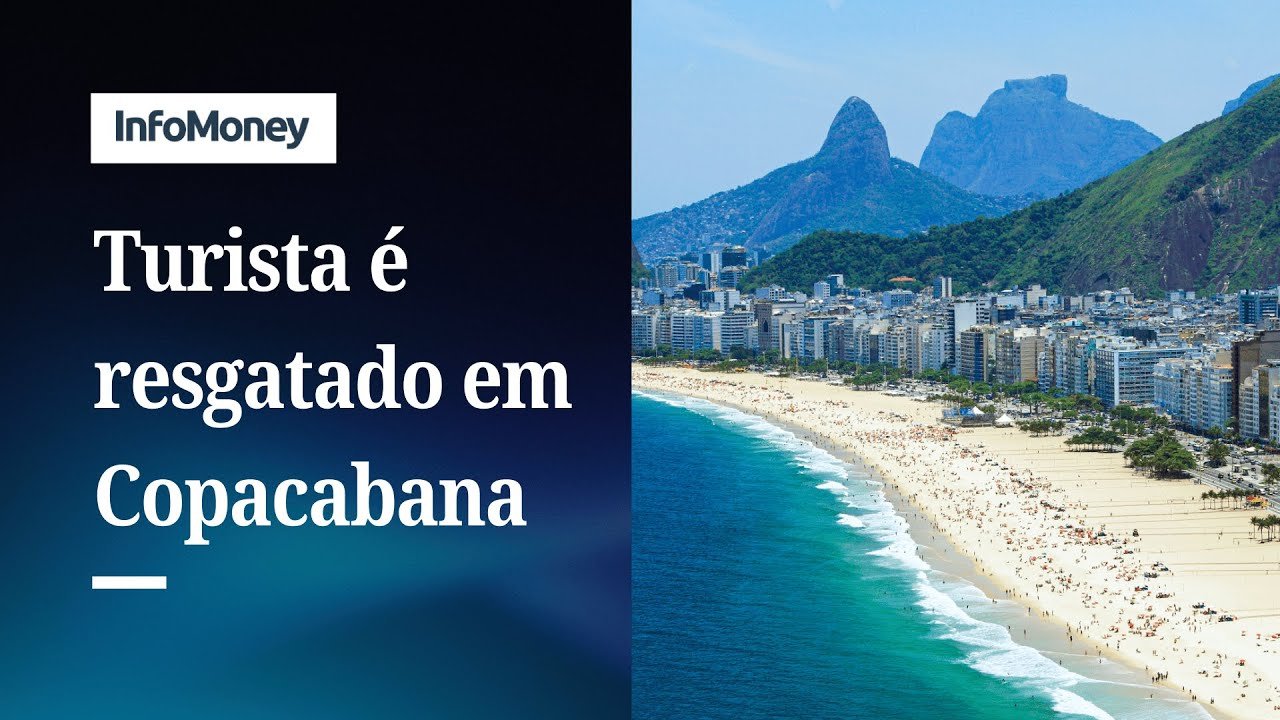 Turista inglês é resgatado de buraco em Copacabana