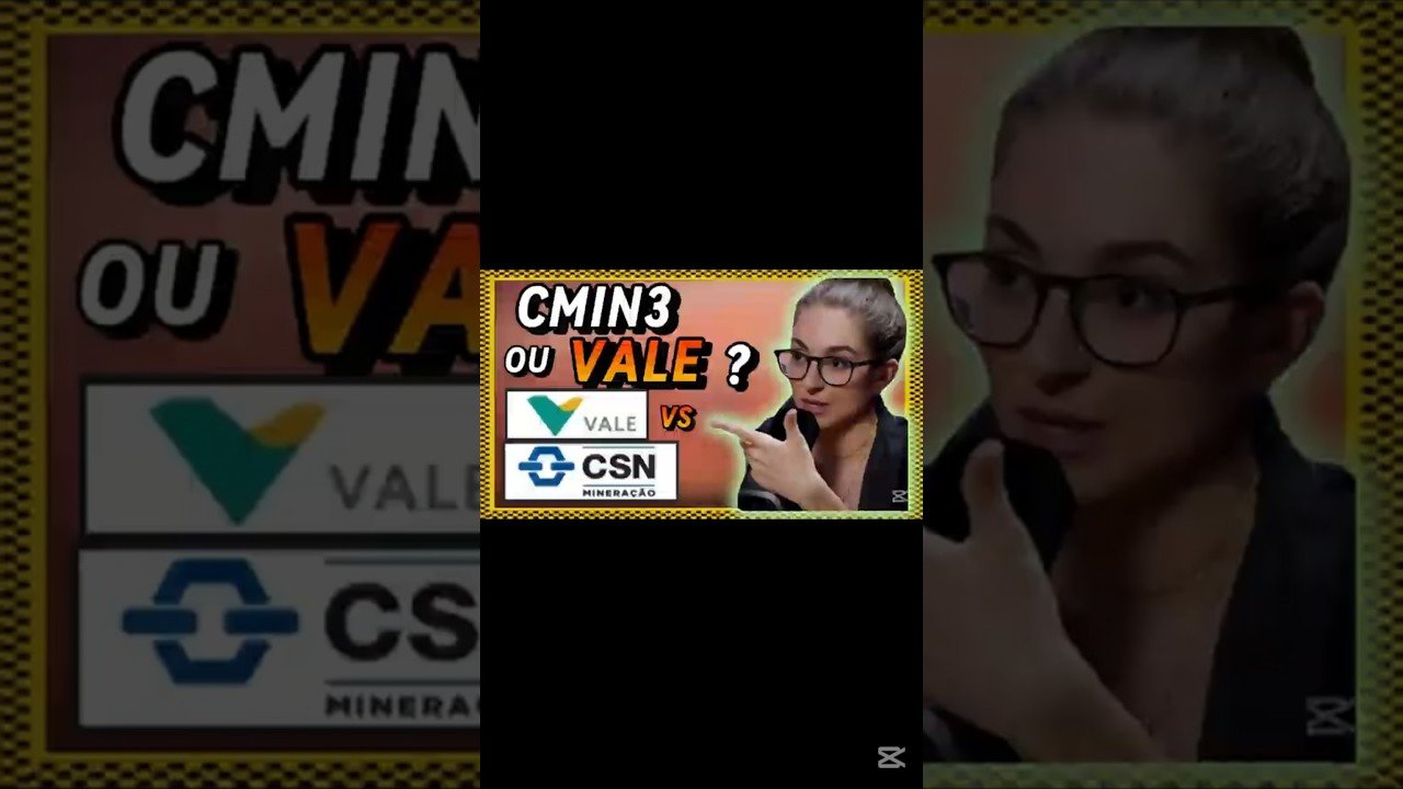 VALE3 ou CMIN3? A Batalha das Mineradoras: Onde Investir em 2025? #cmin3 #vale3