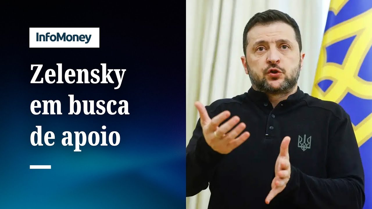 Zelensky propõe reunião com Trump e Putin | InfoMoney News