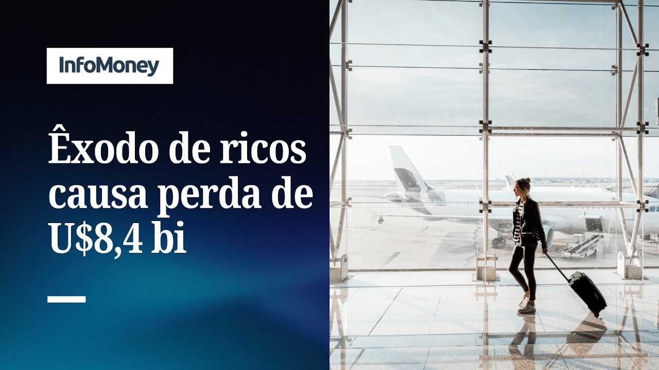 1.200 milionários devem deixar o Brasil em 2025; perda é de U$8,4 bi, aponta estudo | InfoMoney News