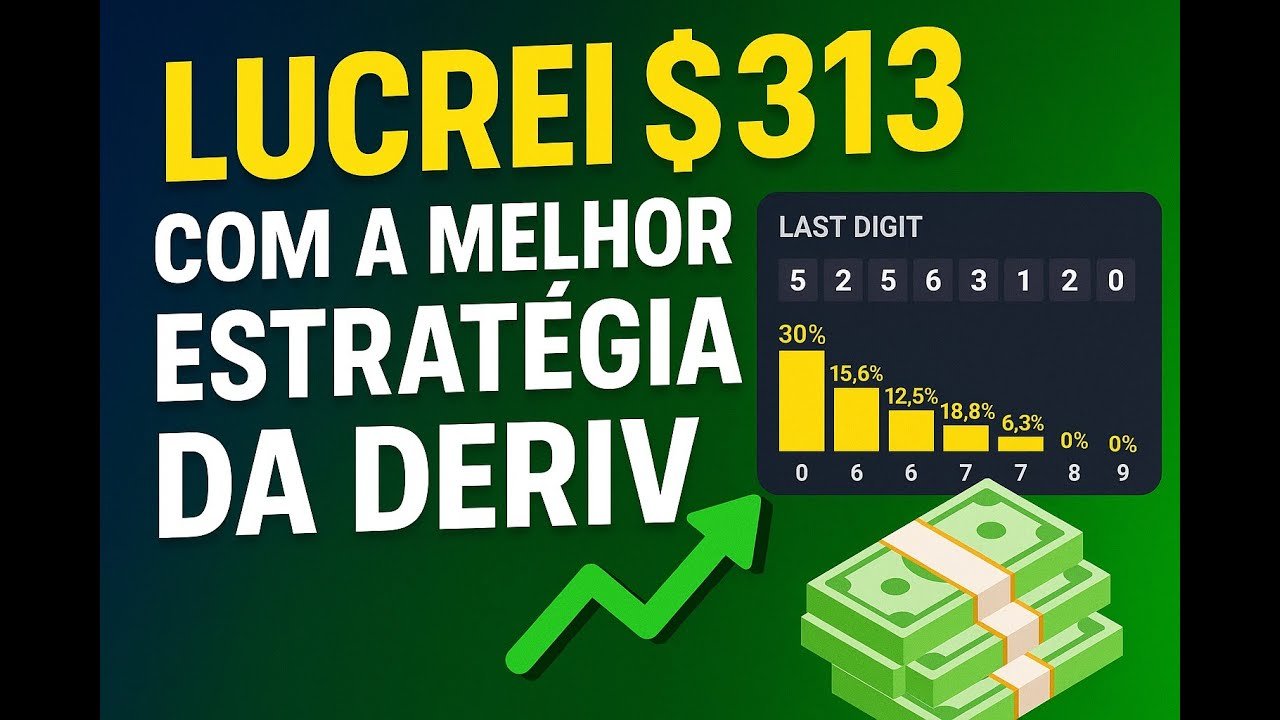 A Estratégia de Robô Mais Forte da Deriv em 2025 – Transformei $18 em Mais de $300!