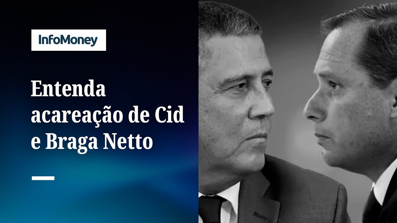 Acareação: Mauro Cid e Braga Netto ficarão frente-a-frente nesta terça (24) no STF | InfoMoney News