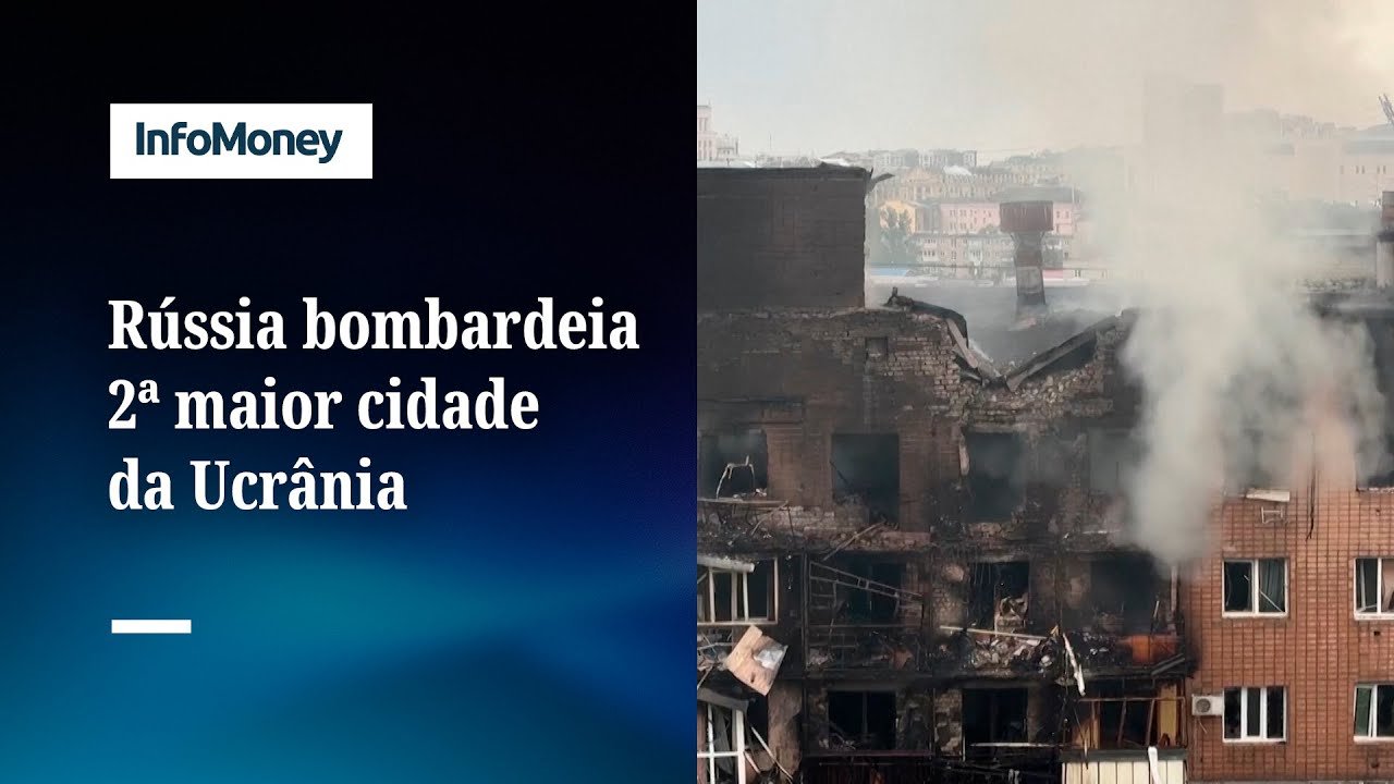 “Ataque mais poderoso da guerra”: Rússia bombardeia Kharki