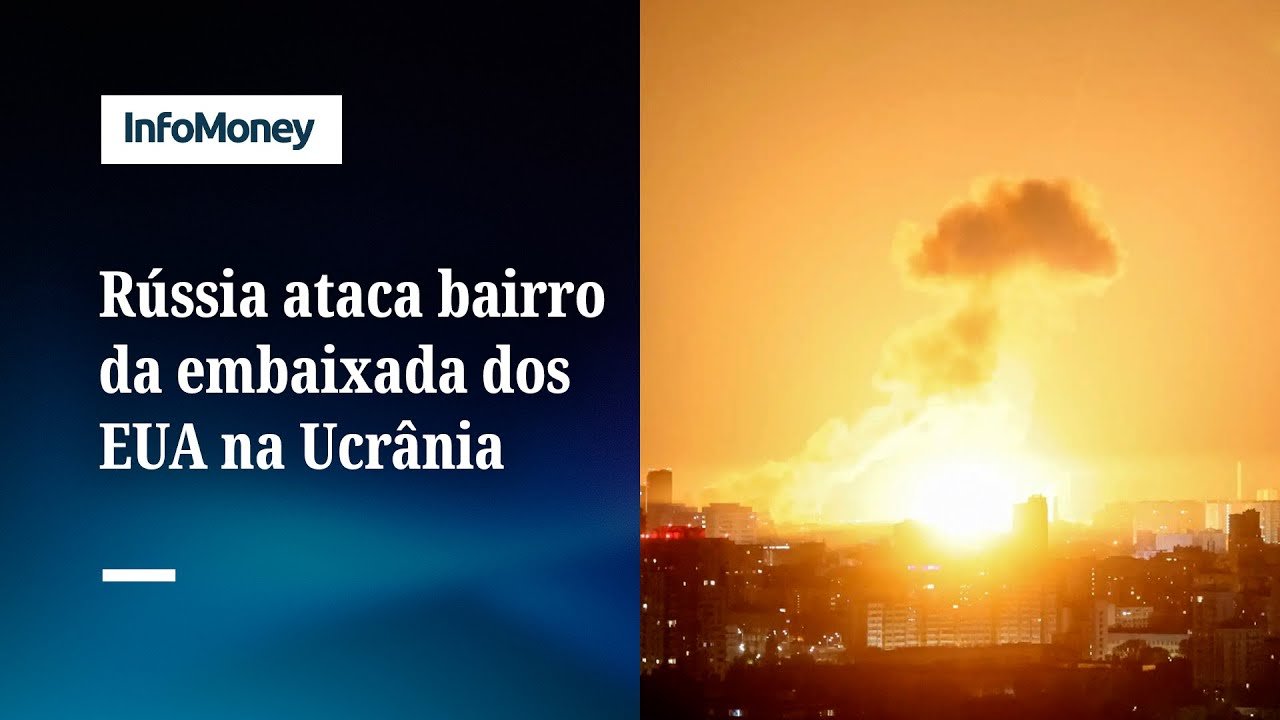 Ataque russo atinge arredores de embaixada dos EUA e mata 10 em Kiev | InfoMoney News