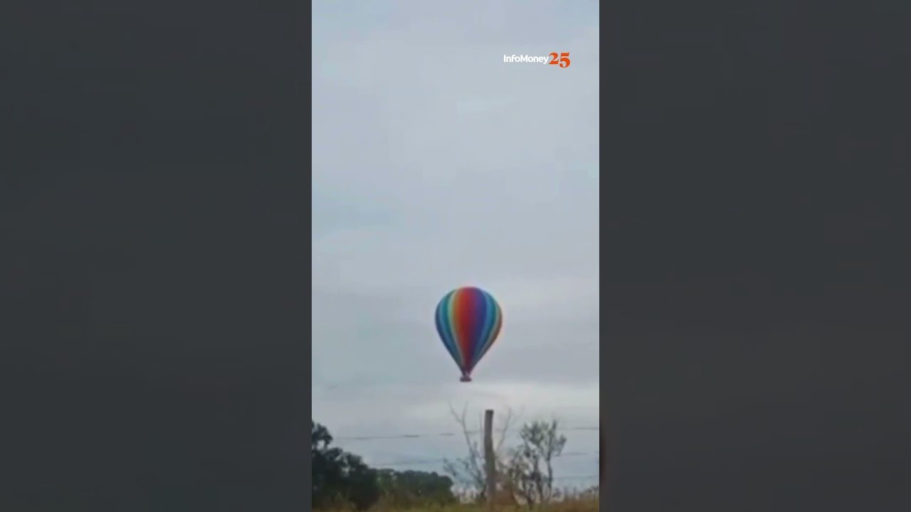 Balão com 35 pessoas cai no interior de São Paulo; piloto é preso
