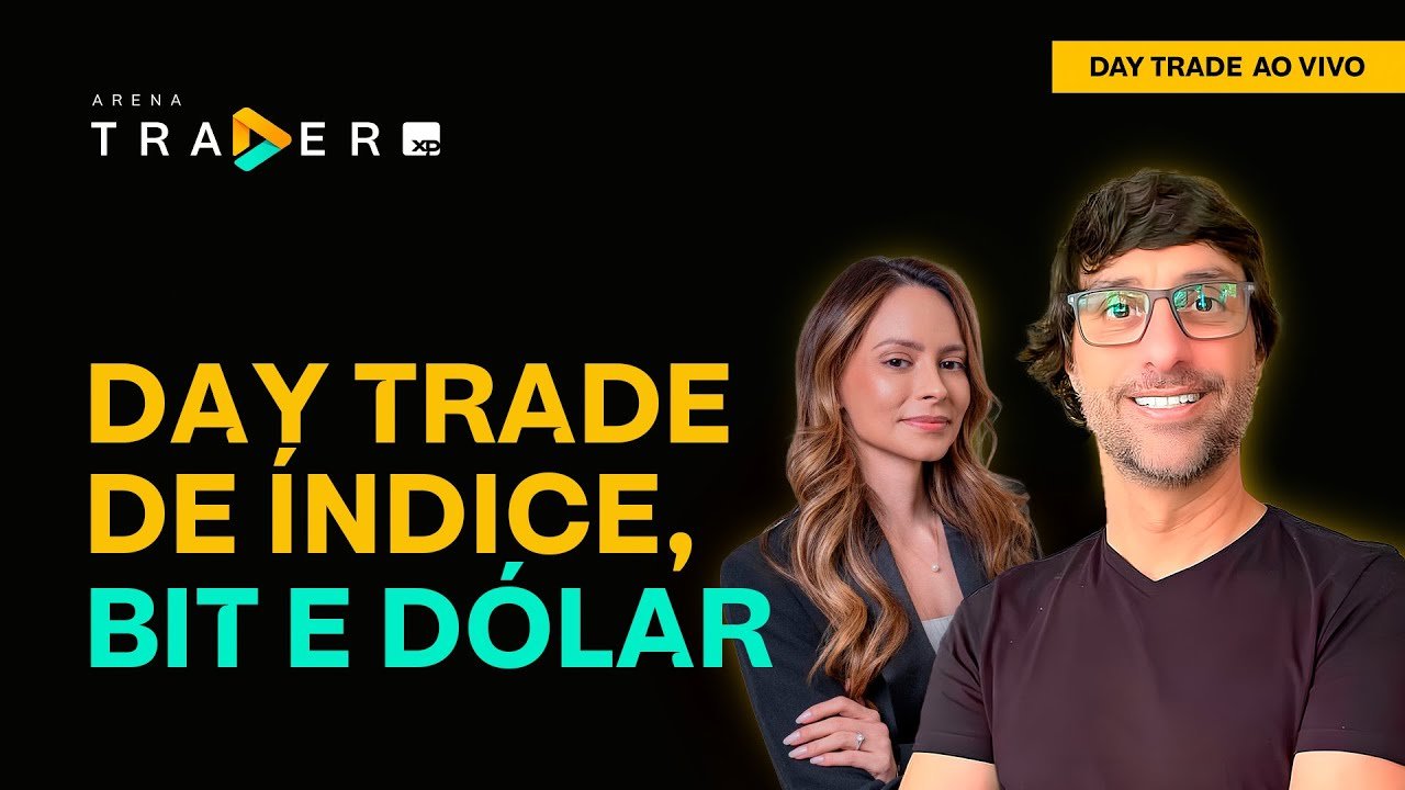 Day Trade AO VIVO com Henrique Pena. Participação: Ariane Campolim – Arena Trader XP – 23/06/2025