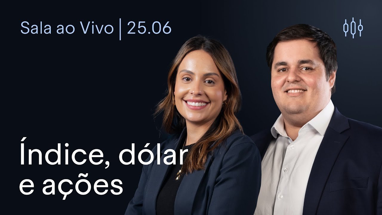 DAY TRADE E ANÁLISE TÉCNICA AO VIVO I Índice, Dólar e Ações | BTG Trader 25/06/2025