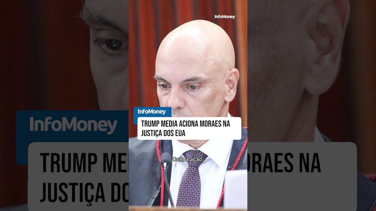 Empresa de Trump entra na Justiça dos EUA contra Moraes por censura | InfoMoney News