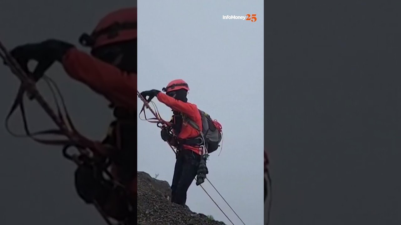 Equipes tentam resgatar brasileira que caiu em rilha na Indonésia