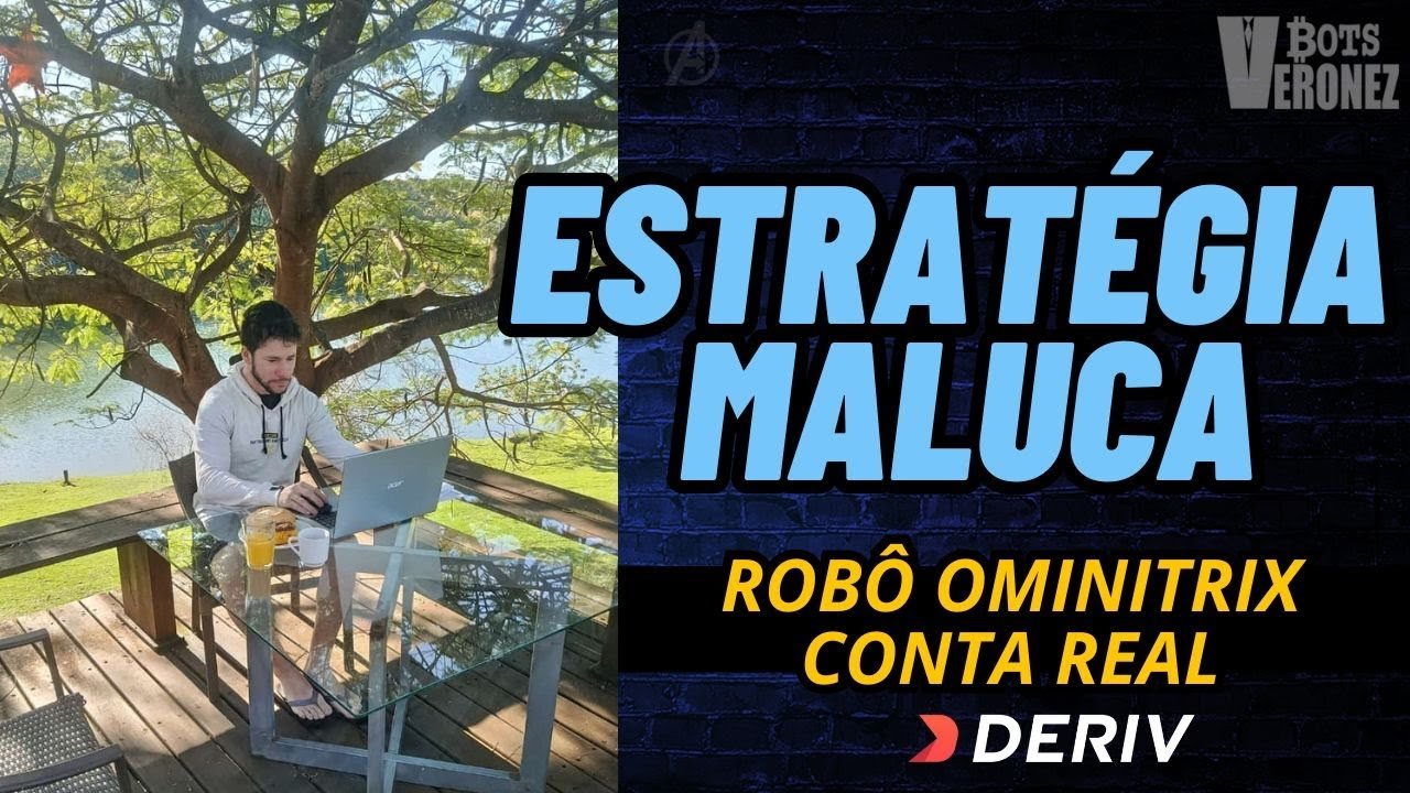 ESTRATÉGIA MALUCA E LUCRATIVA – 50 DÓLARES DE LUCRO POR DIA – Robô Ominitrix Deriv
