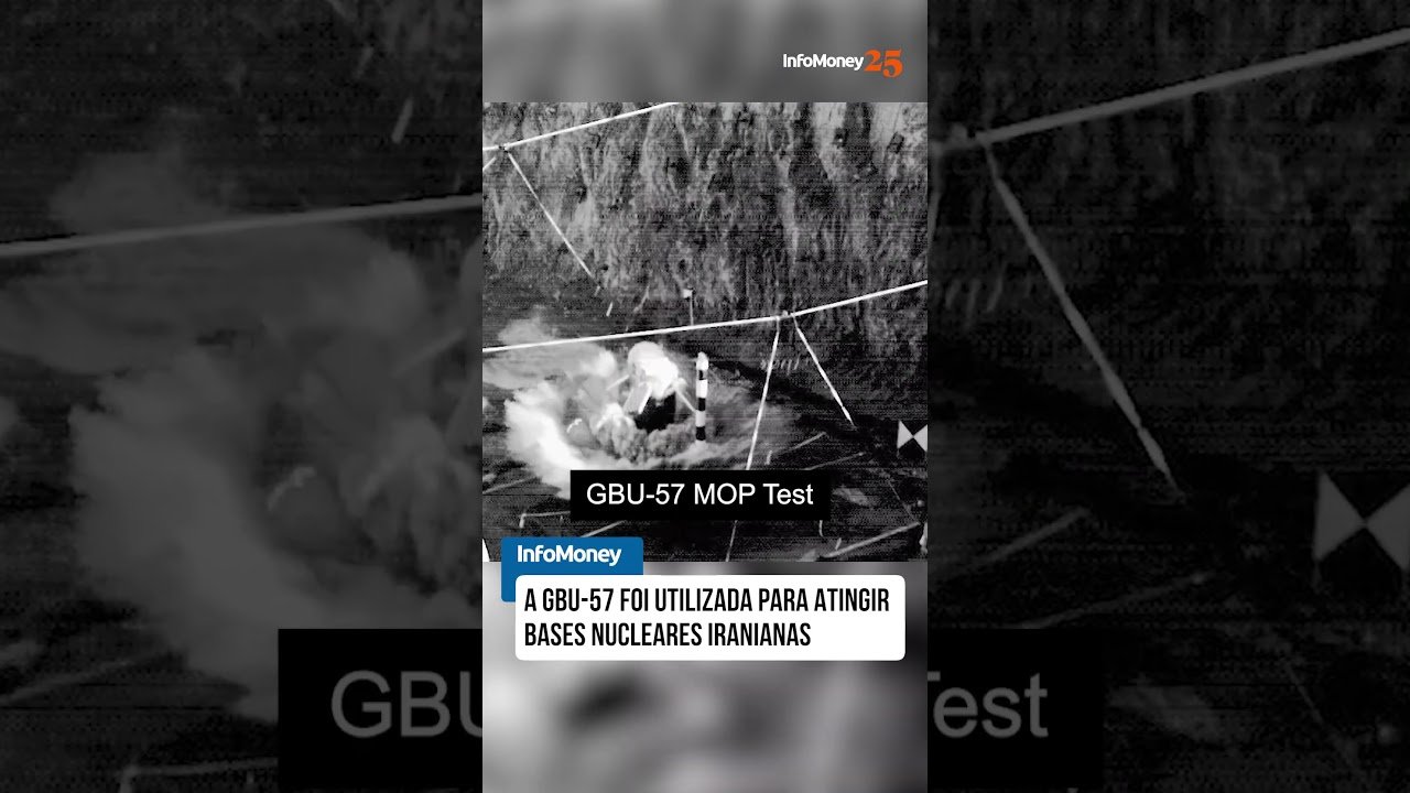 EUA divulgam teste com bomba destruidora de bunkers usada no Irã