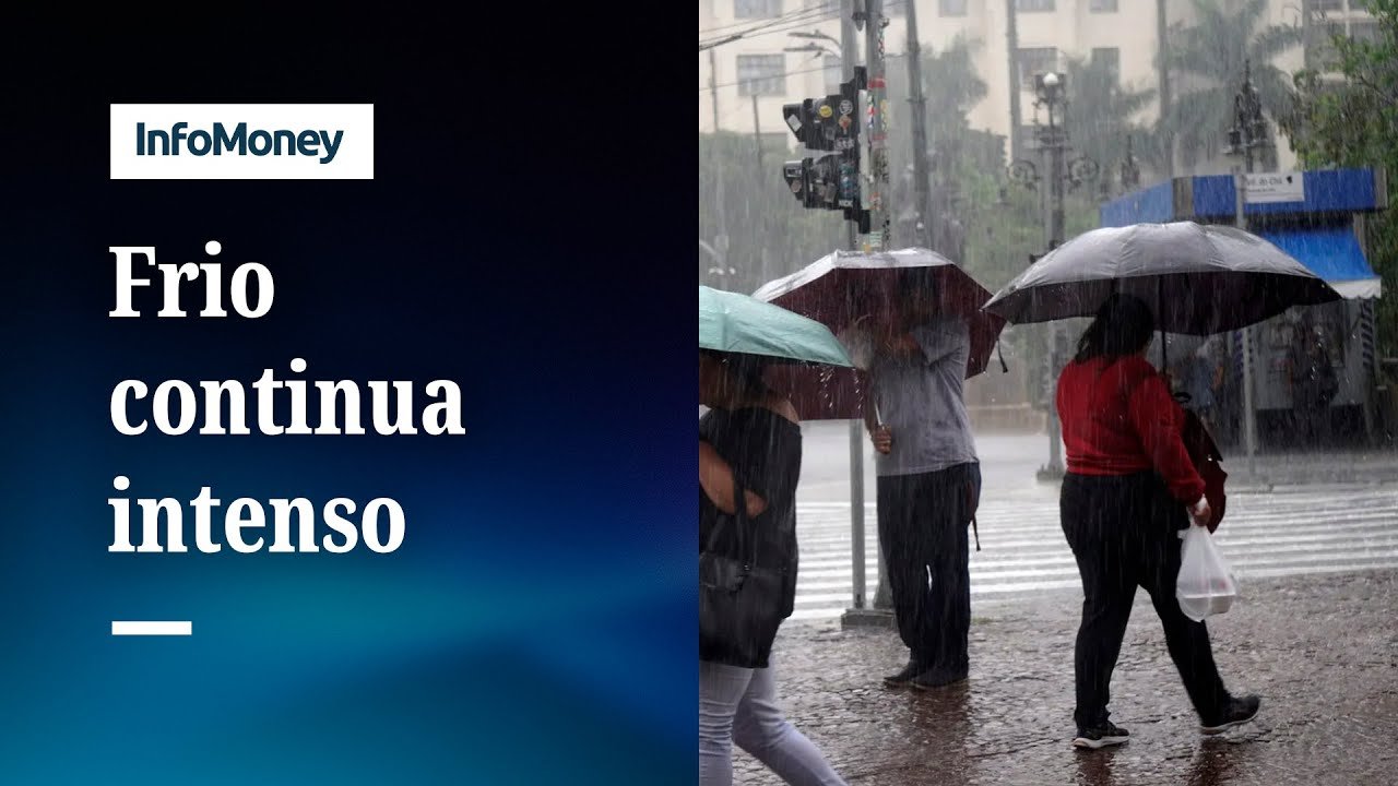 Frio aumenta e São Paulo tem alerta para baixas temperaturas | InfoMoney News