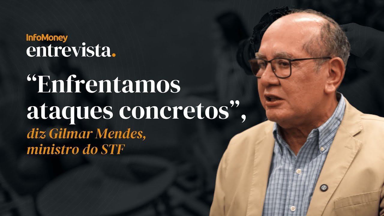 Gilmar Mendes comenta crise com os EUA e ataques ao STF | InfoMoney Entrevista