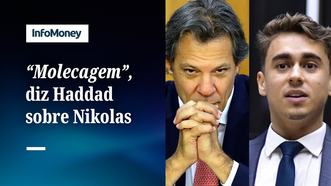 Haddad e Nikolas protagonizam bate-boca: ministro chama atitude do deputado de “molecagem”