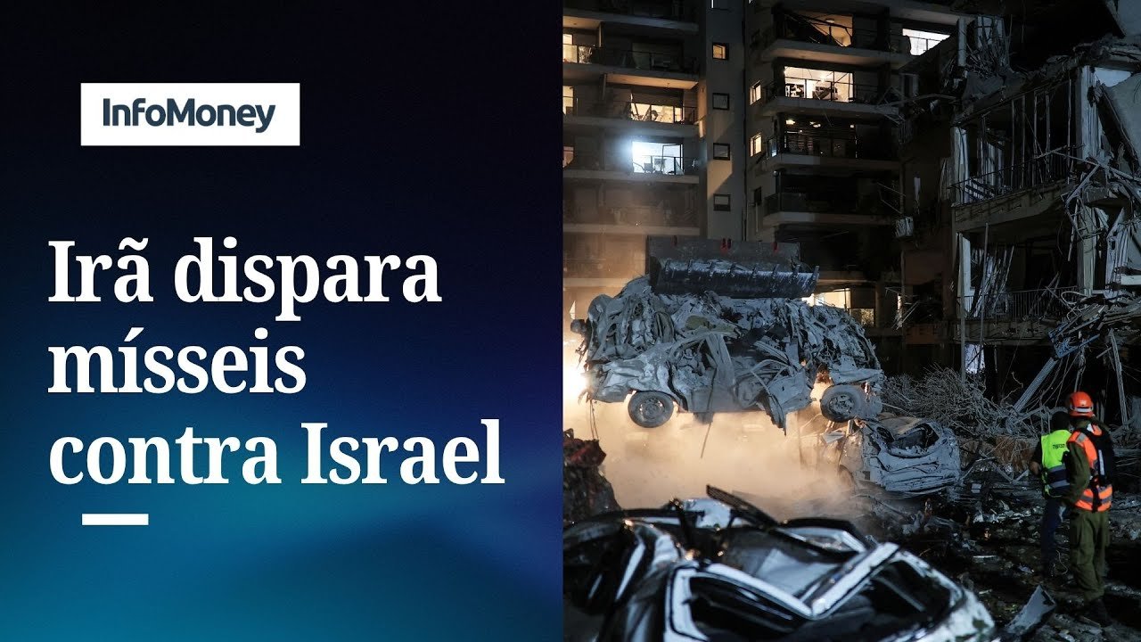 IMAGENS: Irã dispara mísseis contra Israel em resposta a ataques | InfoMoney News