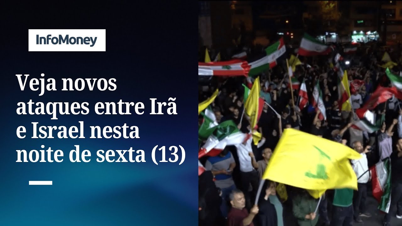 Iranianos comemoram retaliação; veja novos ataques entre os dois países nesta sexta | InfoMoney News