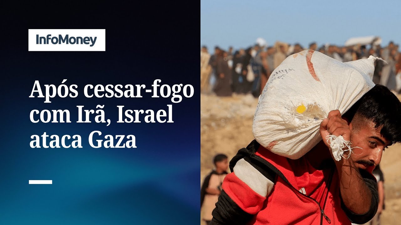 Israel volta a realizar bombardeios em Gaza; 29 morrem | InfoMoney News