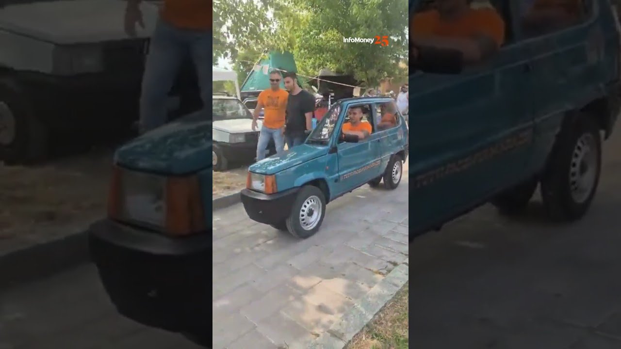Italiano cria carro mais estreito do mundo