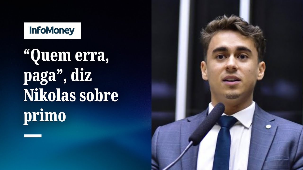 Nikolas Ferreira comenta prisão de primo por tráfico | InfoMoney News