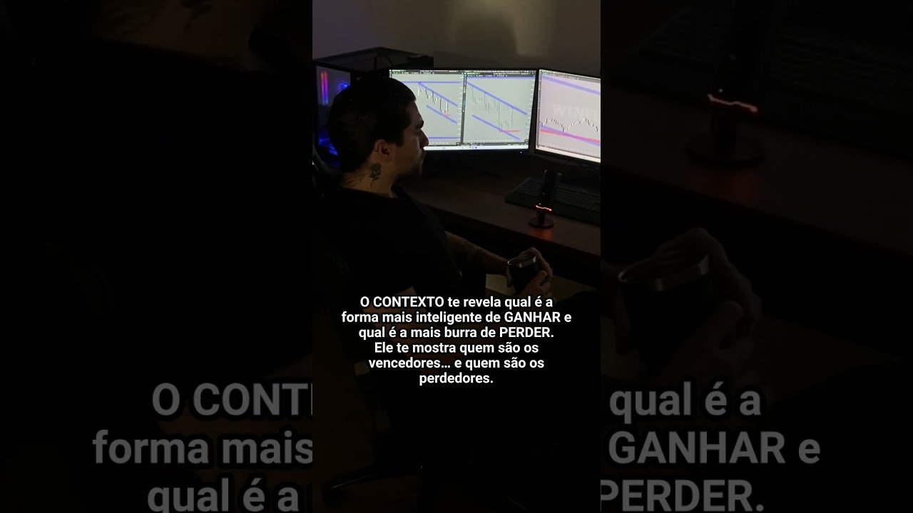 O contexto revela #daytrade #trading #trade #daytrade #daytrading #miniindice #b3 #forex #trader