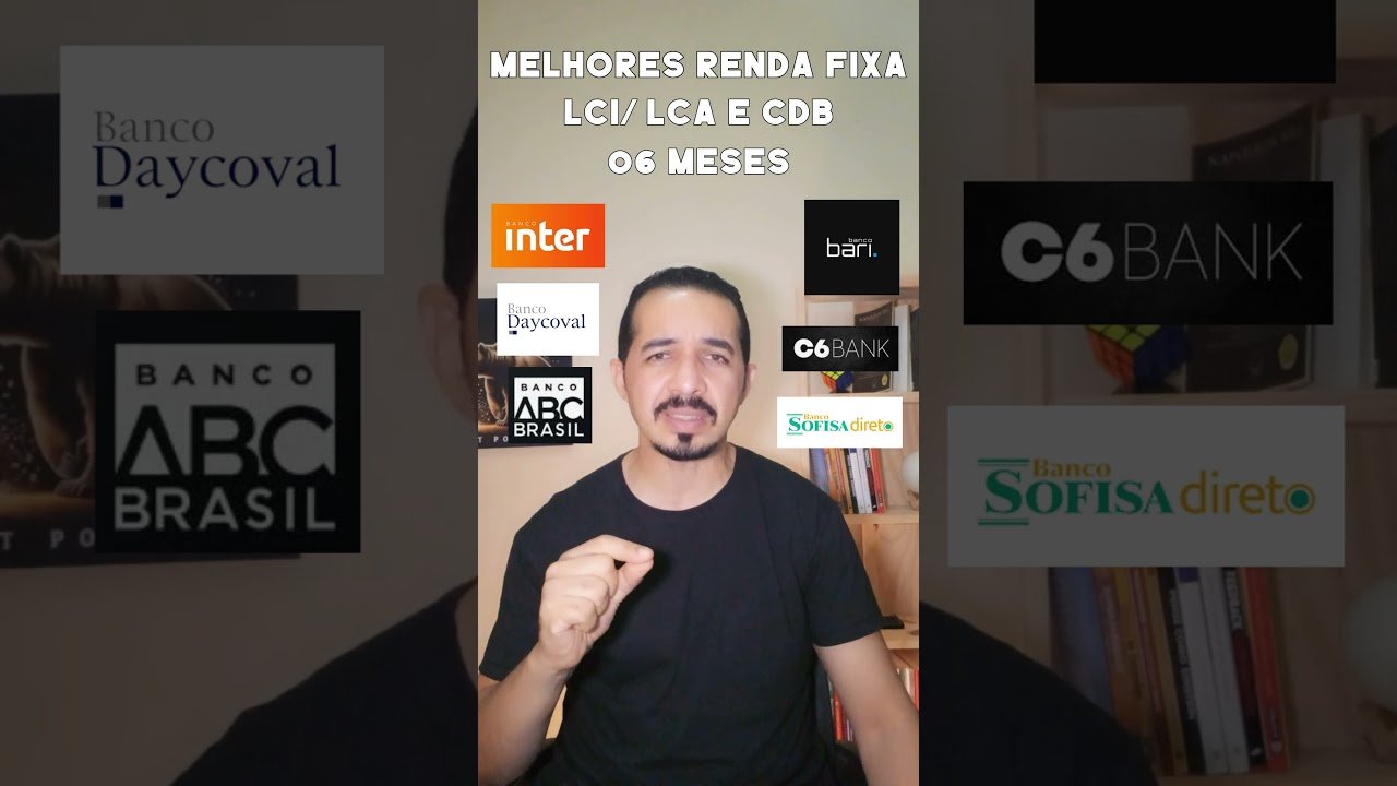 Os MELHORES INVESTIMENTOS EM RENDA FIXA PARA ATÉ 6 MESES! [ALTA RENTABILIDADE + SEGURANÇA]