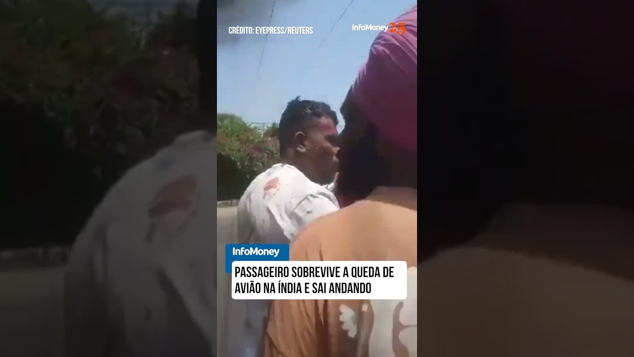 Passageiro sai andando e é o único sobrevivente de queda de avião na Índia