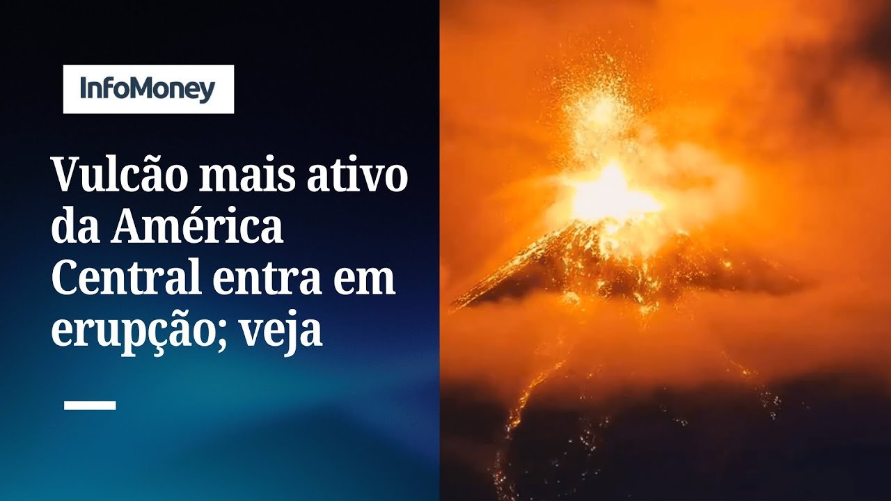 Pessoas fogem em meio à erupção de vulcão na Guatemala; veja imagens | InfoMoney News