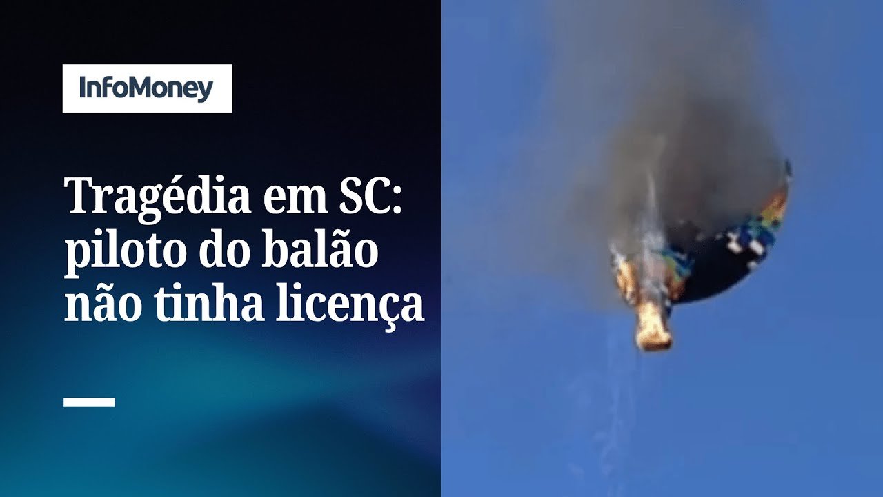 Piloto de balão que caiu em Santa Catarina não tinha licença válida, diz Anac | InfoMoney News