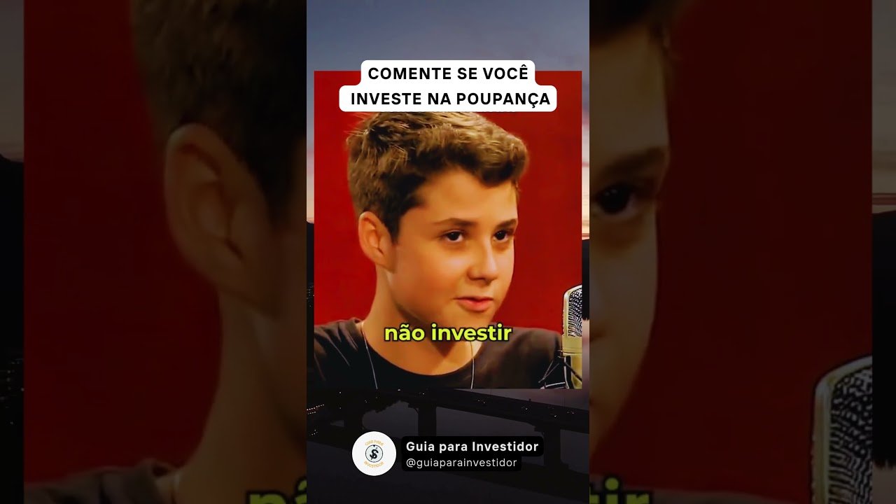 Poupança é o melhor investimento