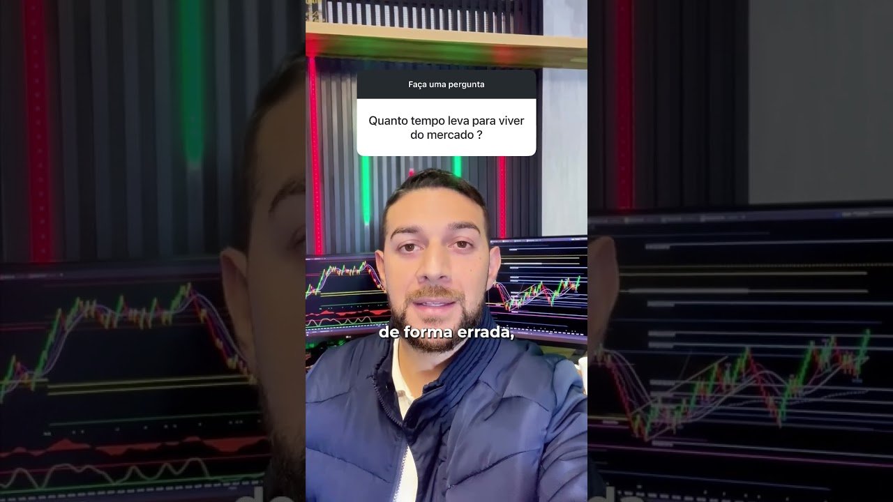 Quanto tempo leva para viver de mercado?