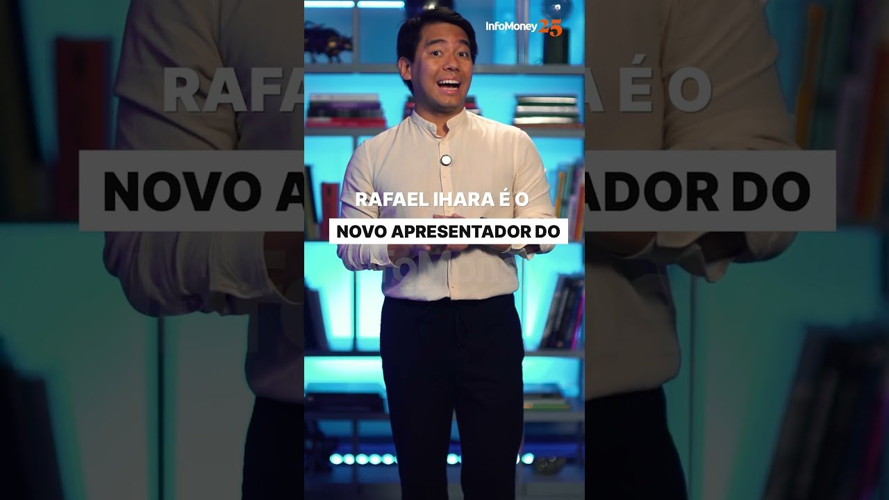 Rafael Ihara é o novo apresentador do InfoMoney
