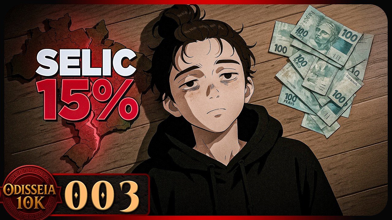 SELIC EM ALTA HISTÓRICA, PIOR MOMENTO PRA INVESTIR? [Odisseia dos 10K] #3