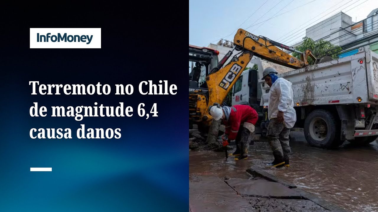Terremoto no Chile de magnitude 6,4 causa danos e deixa 20 mil sem luz