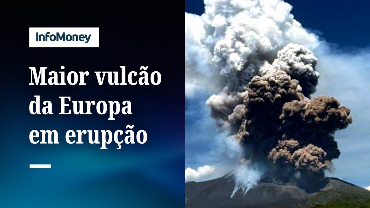Turistas fogem de erupção do maior vulcão da Europa | InfoMoney News